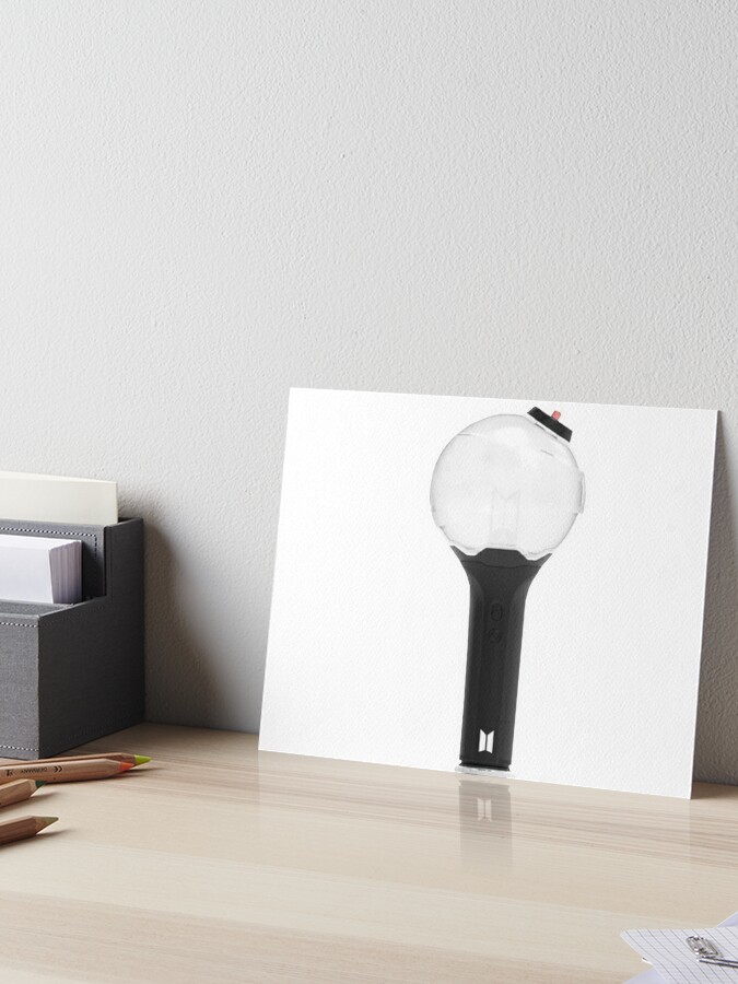 BTS Lightstick Ver 3 - BTS | Art Board Print