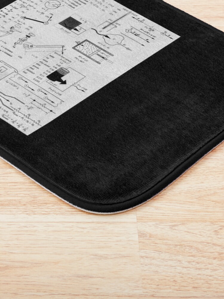 Alternate view of General Physics #General #Physics #GeneralPhysics Bath Mat
