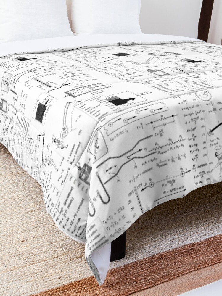 Alternate view of General Physics #General #Physics #GeneralPhysics Comforter