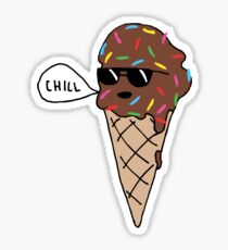 Chocolate Chill Sticker