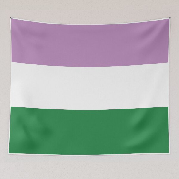 Item preview, Genderqueer Pride Flag designed and sold by ShowYourPRIDE.