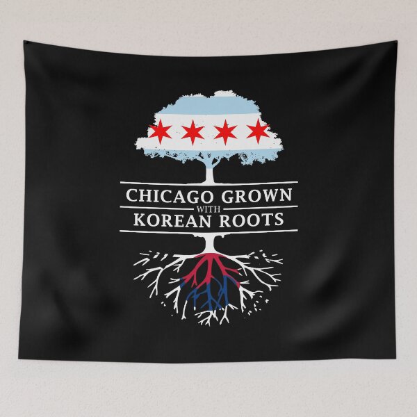 Item preview, Chicago Grown with Korean Roots designed and sold by ockshirts.