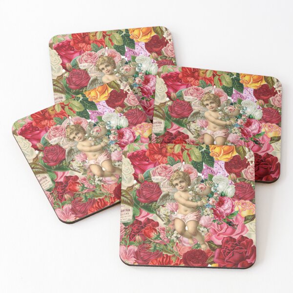Item preview, Victorian Cherub and Roses Chintzy Scrapbook Collage by Moose Disco designed and sold by MooseDisco.