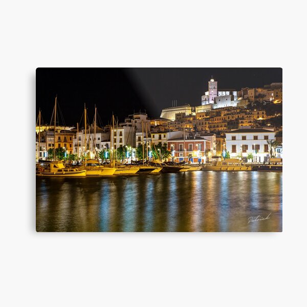 Item preview, Ibiza old town at night designed and sold by TheGecko02.