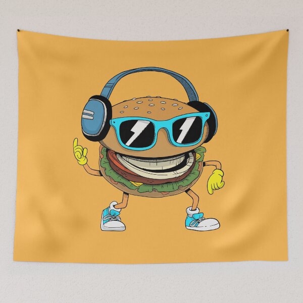Item preview, Burger Time designed and sold by Rebekie Bennington.