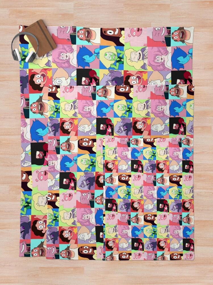 Alternate view of Steven Universe™ Character Set! Throw Blanket