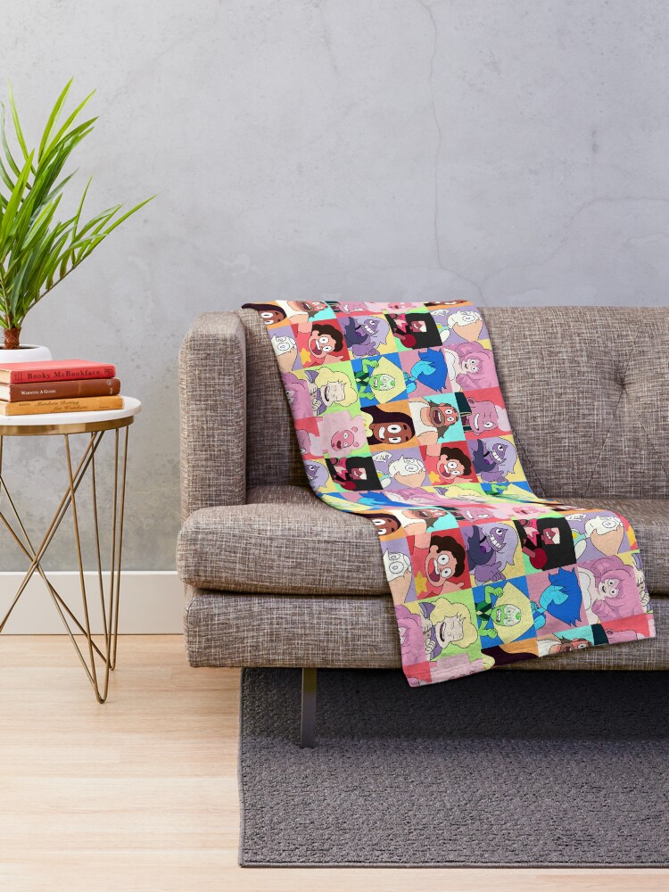 Alternate view of Steven Universe™ Character Set! Throw Blanket