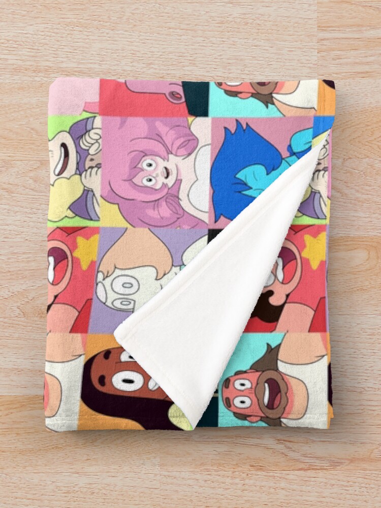 Alternate view of Steven Universe™ Character Set! Throw Blanket