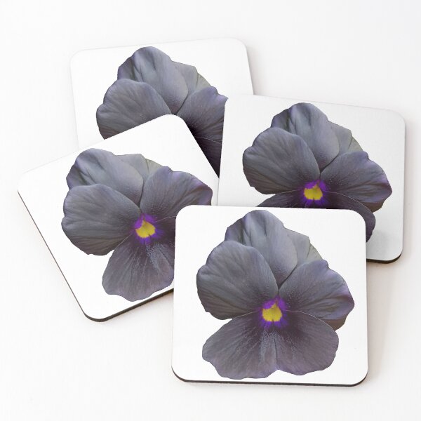 Artikelvorschau, Schwarze Viola-Blume auf transparentem Hintergrund entworfen und verkauft von ellenhenry.