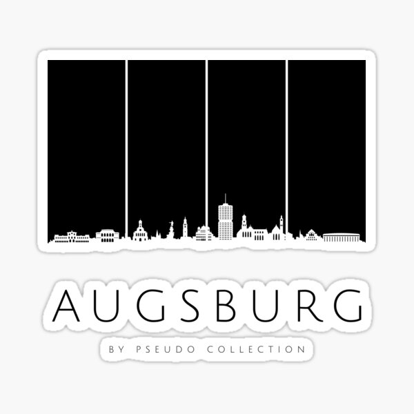 Artikel-Vorschau von Skyline Augsburg, designt und verkauft von PCollection.