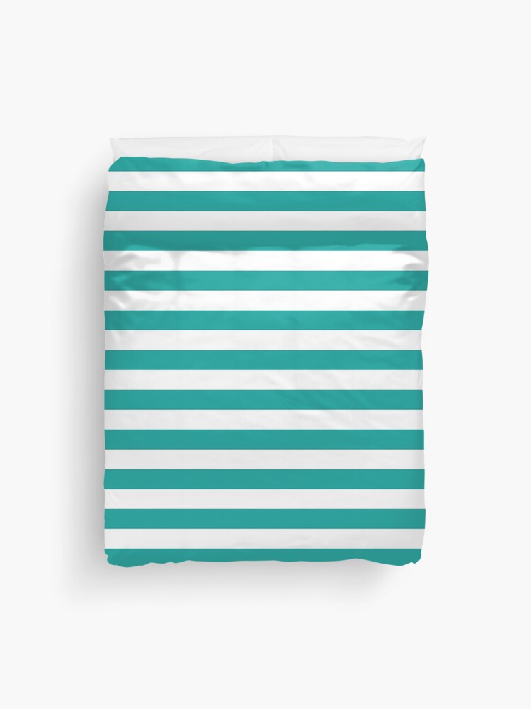 Teal and White Stripes, Stripe Patterns, Striped Patterns