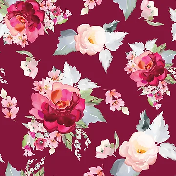 Artwork thumbnail, Flower pattern by sidekickfun