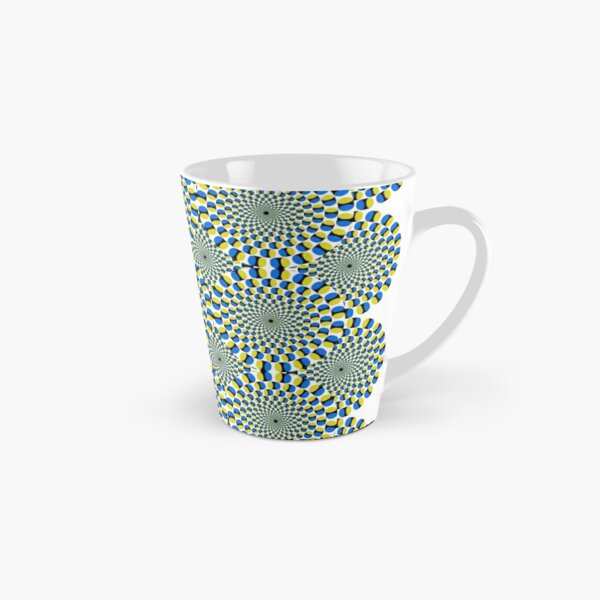 #Optical #Illusion Pattern Abstract Decoration Art Illustration Design Flower  Tall Mug