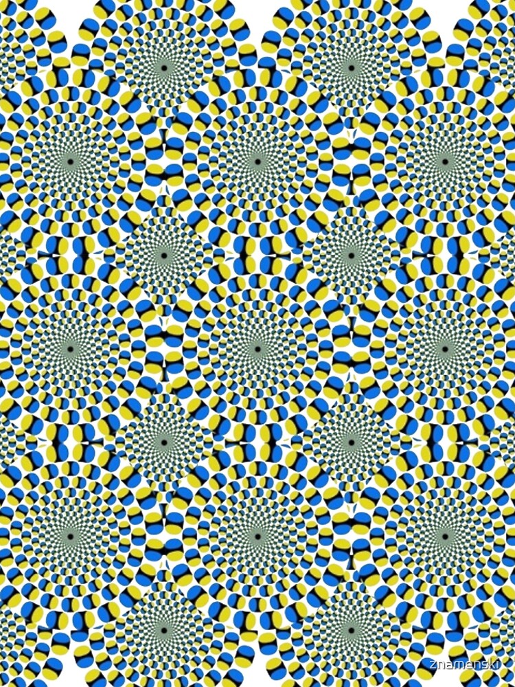 #Optical #Illusion Pattern Abstract Decoration Art Illustration Design Flower by znamenski
