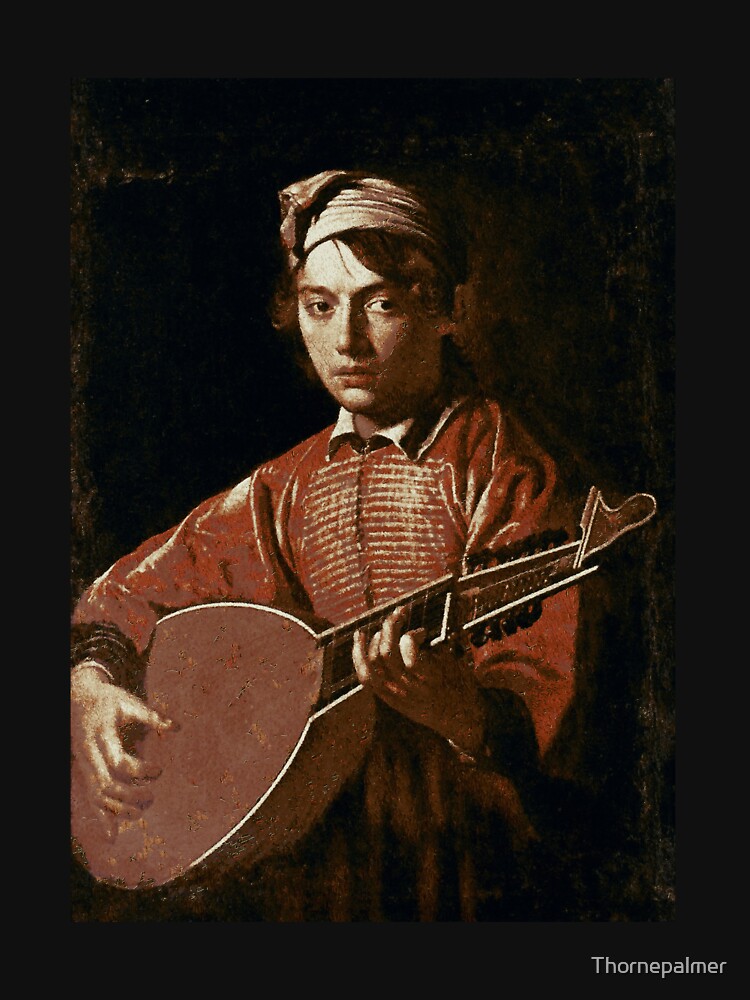 Caravaggio - Lute Player by Thornepalmer
