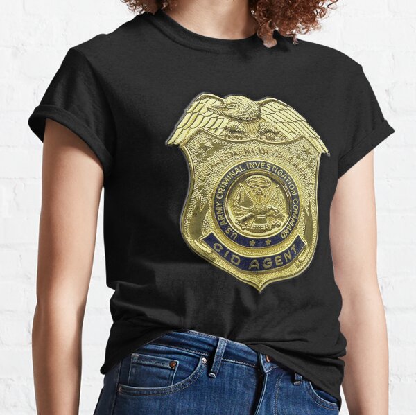 Us Id Gifts Merchandise Redbubble - fbi badge t shirt roblox id