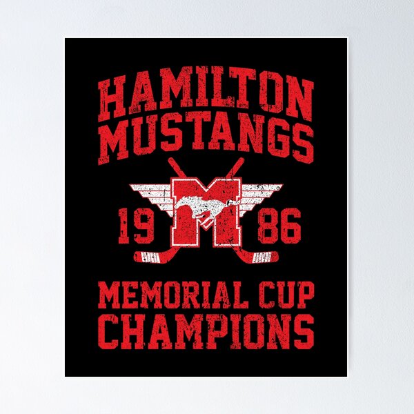 Artikel-Vorschau von Meister des Hamilton Mustangs Memorial Cup, designt und verkauft von huckblade.