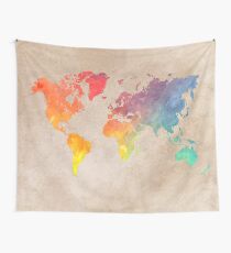 World Map maps Tapestry
