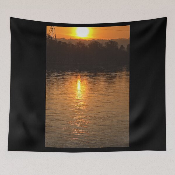 Item preview, Sunrise over the Susqehanna designed and sold by CunningFoxPhoto.