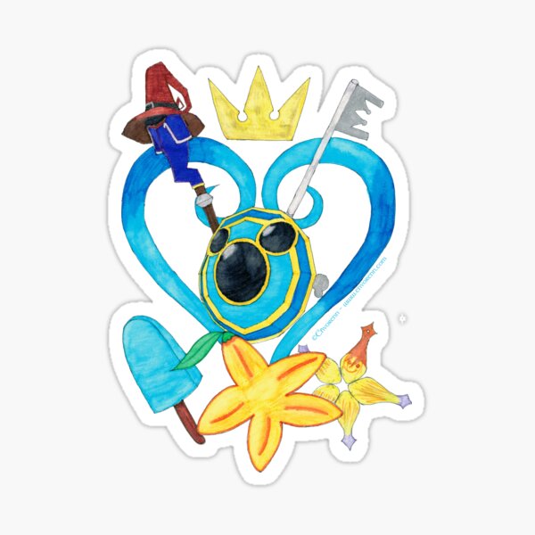 Kingdom Hearts Sticker