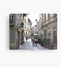 Old Streets of Florence, Italy Metal Print