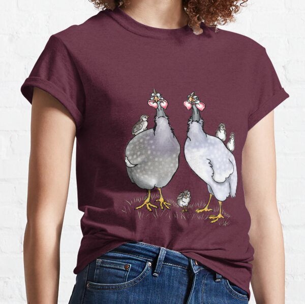 Guinea fowl Family Classic T-Shirt