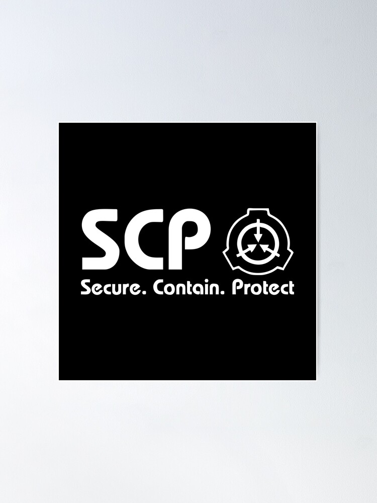 SCP Foundation Logo Poster for Sale by Clifficus