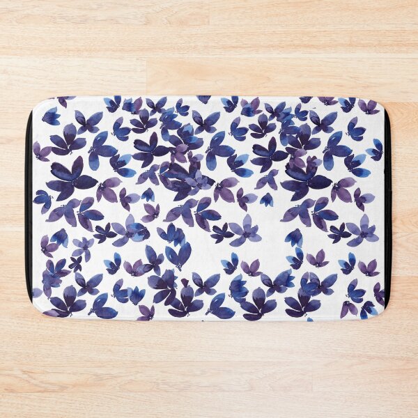 Born to Butterfly Bath Mat