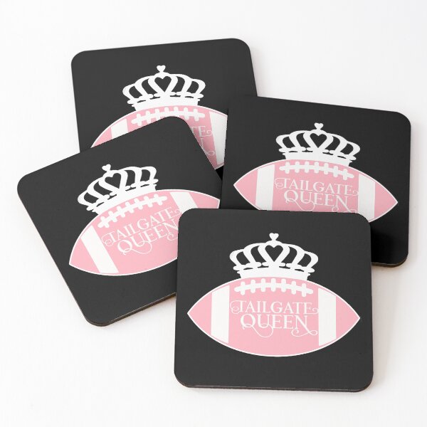 Item preview, Tailgate Queen Football Shirt for Women Crown Pink Tailgating BBQ Fun designed and sold by funnytshirtemp.