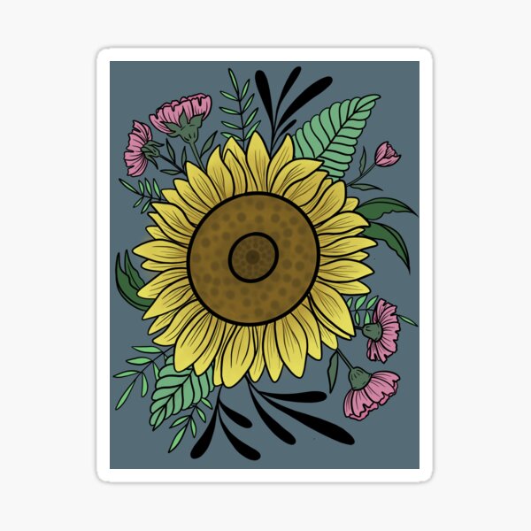 Sunfllower Sticker