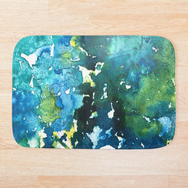 Teal We Meet Again Bath Mat