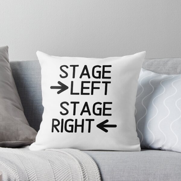 Item preview, Stage Right and Left designed and sold by Mollie Crowl.