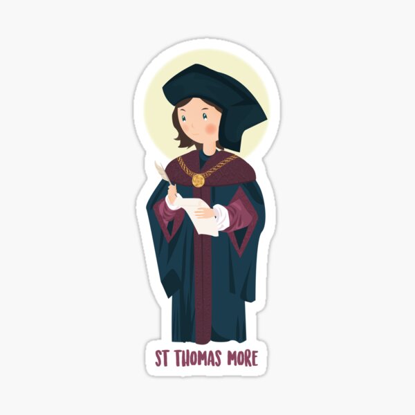 Item preview, Saint Thomas More designed and sold by AlMAO2O.