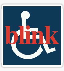 Vintage BLINK 182 (Pre-182) Wheelchair Design Sticker