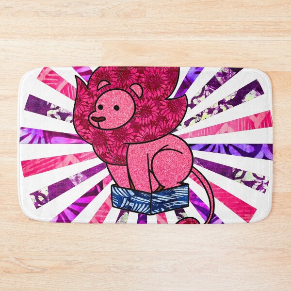 Item preview, Pinky & Purple Groove Lion from Steven's Universe with sun rays designed and sold by artbyomega.