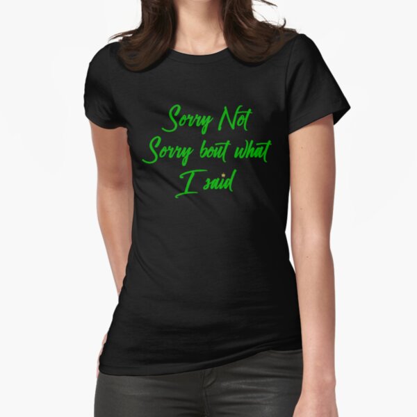 Item preview, Sorry not sorry designed and sold by DiscoBallDesigns.