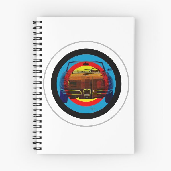 Item preview, Alfa Romeo Duetto spider on target designed and sold by Aaaah Eeeek  Studio.
