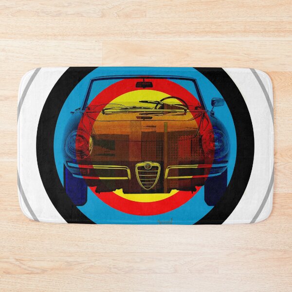 Item preview, Alfa Romeo Duetto spider on target designed and sold by Aaaah Eeeek  Studio.