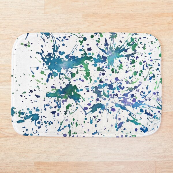 Splatter Bath Mat
