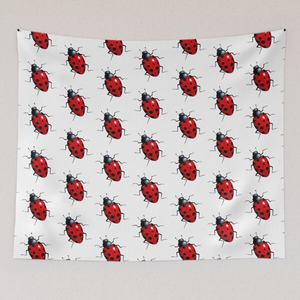 Item preview, Big Ladybug, Ladybird, Bright Red Insect, Wildlife Art designed and sold by JoyfulWhimsy.