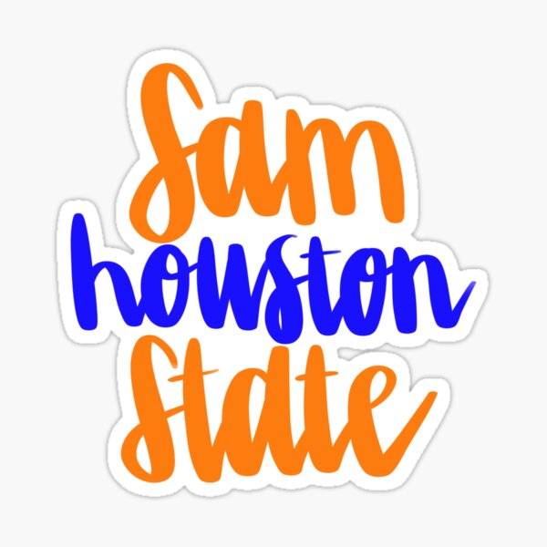 Sam Houston State University SHSU Bearkats NCAA Vinyl Decal Laptop 