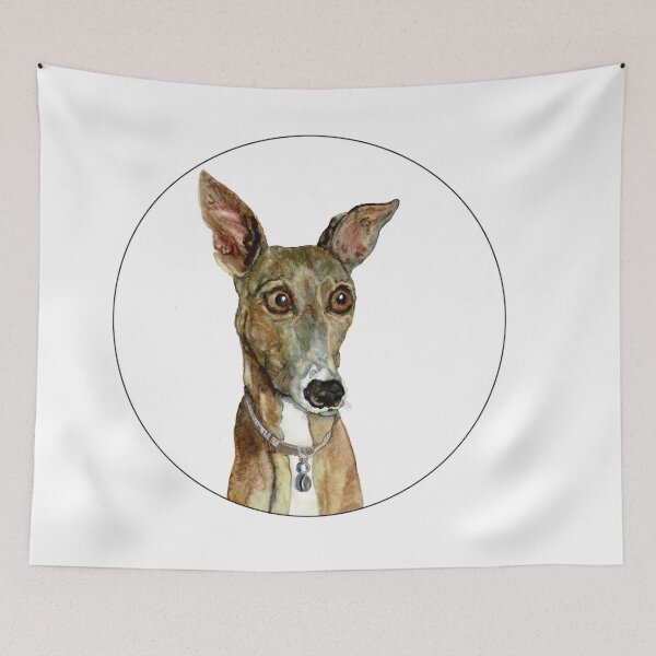 Item preview, GREYHOUND g389 whippet designed and sold by Hares & Critters.