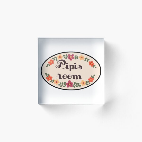 Pipis Room Design - Polygon Griffin McElroy Inspired Acrylic Block