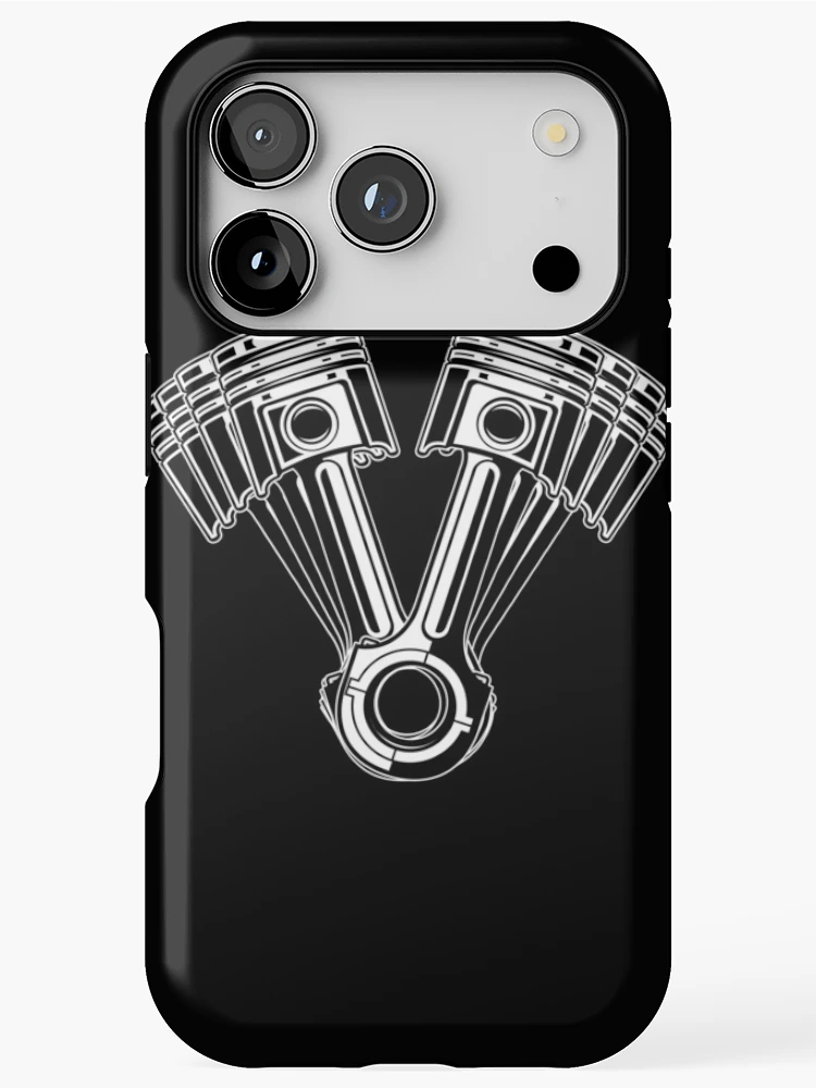 Thumbnail 1 of 4, iPhone Case, V8 Pistons - Racer, Racing designed and sold by KoolMoDee.