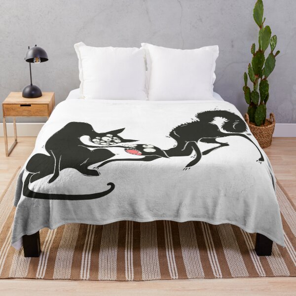 Item preview, Strange Funny Black Cats With Many Eyes designed and sold by cellsdividing.