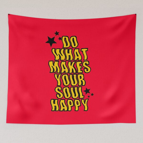 Item preview, yellow do what makes your soul happy designed and sold by Lexi Ostrager.