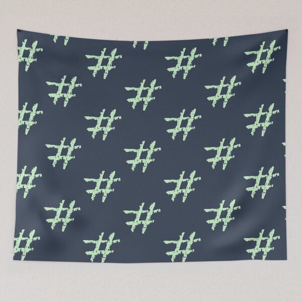 Item preview, Hashtag symbol simple fun design designed and sold by StephJChild.
