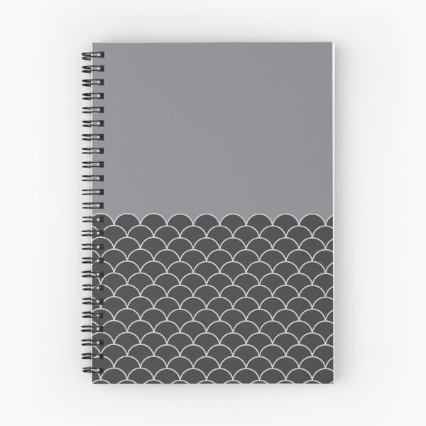 Item preview, Fish Scales, Dark Charcoal, Sharkskin Grey designed and sold by ThingsThatSing.