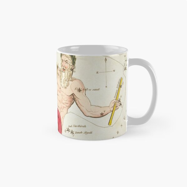 Item preview, Vintage Aquarius Constellation Map (1825) designed and sold by BravuraMedia.