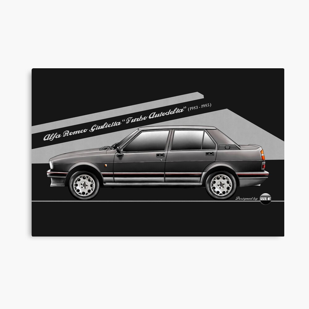 Alfa Romeo Giulietta Turbodelta Photographic Print By Azaziel Redbubble